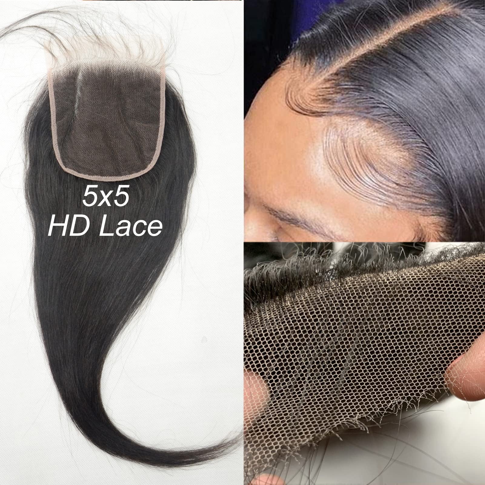 5X5 HD Lace Closure