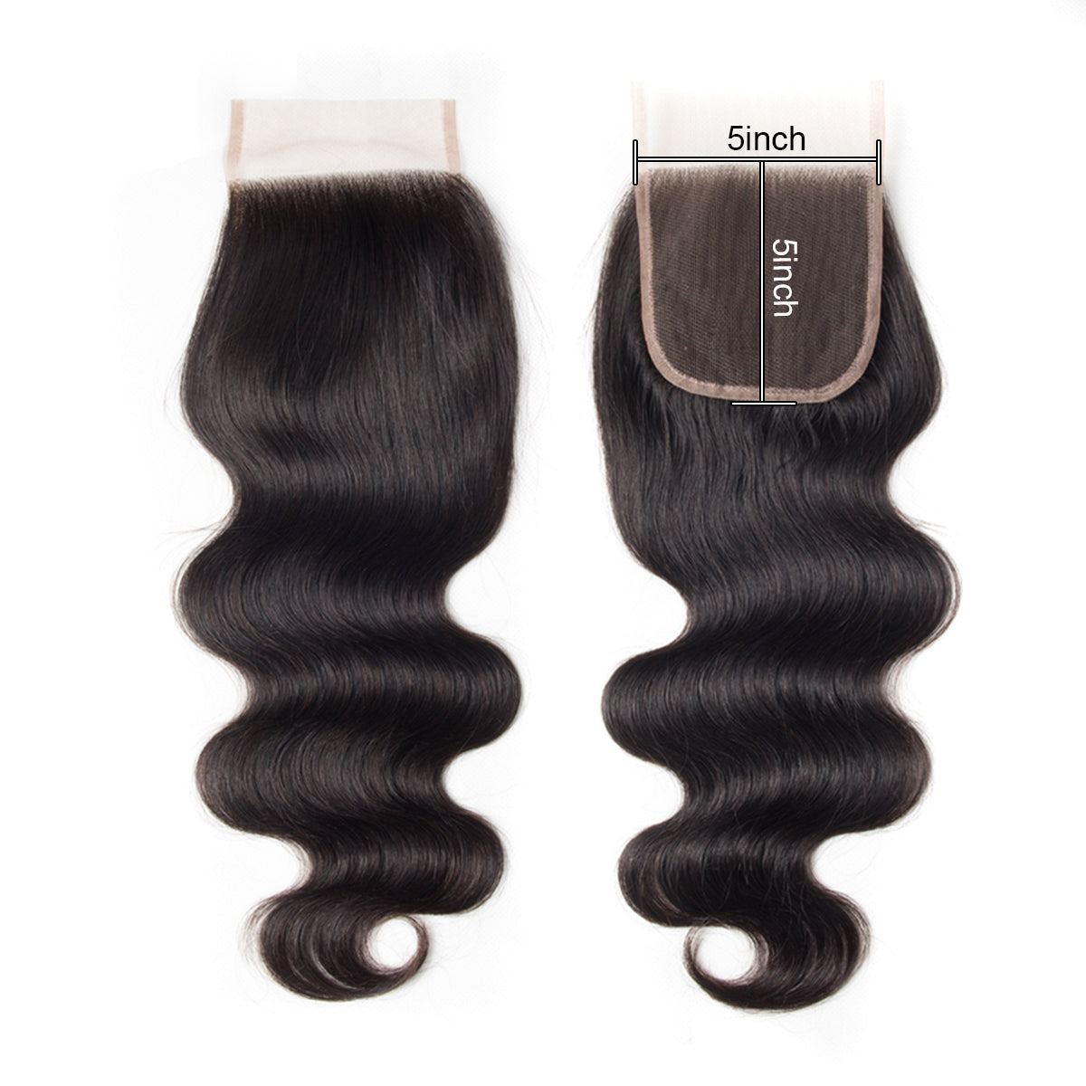 5X5 HD Lace Closures