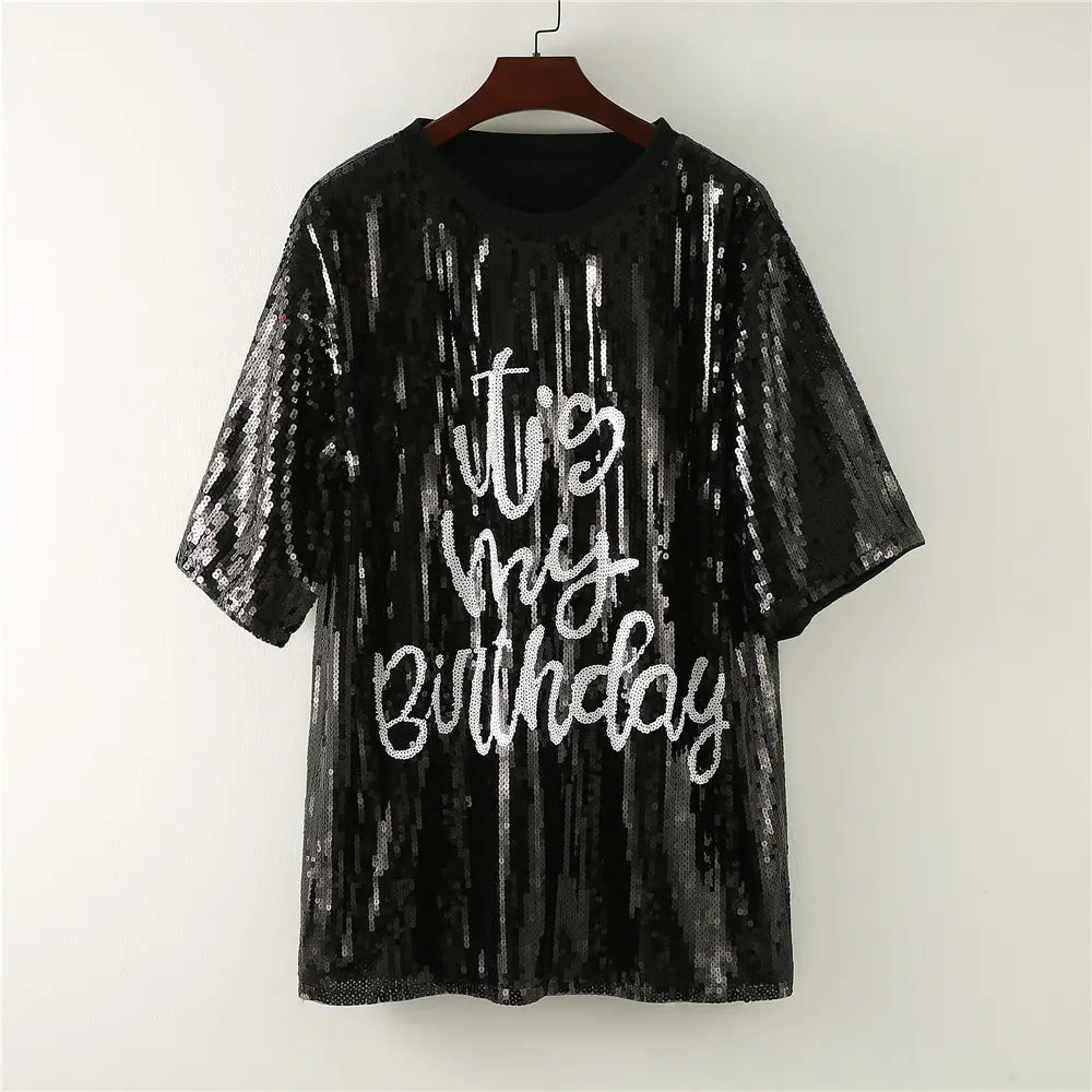 Sequin Birthday Outfits Dress